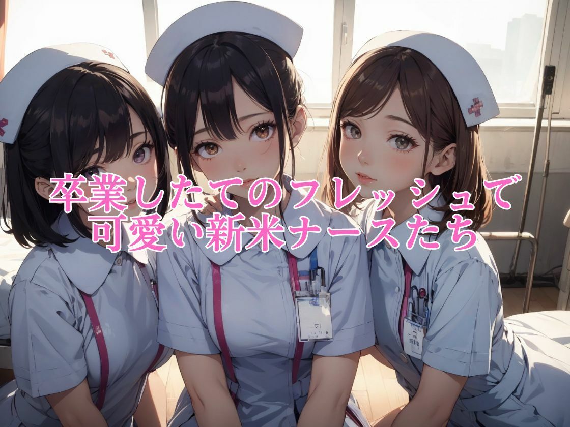 サンプル画像1:新米ナースが交代で射精のお手伝いします2〜癒しのマンコで精子抜きます(ちゅぷまる。) [d_379036]