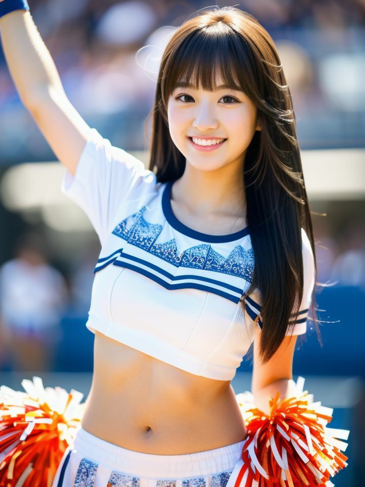 サンプル画像1:僕も元気に！選手のやる気をアップさせるビッチアガール(シンちゃん) [d_379137]