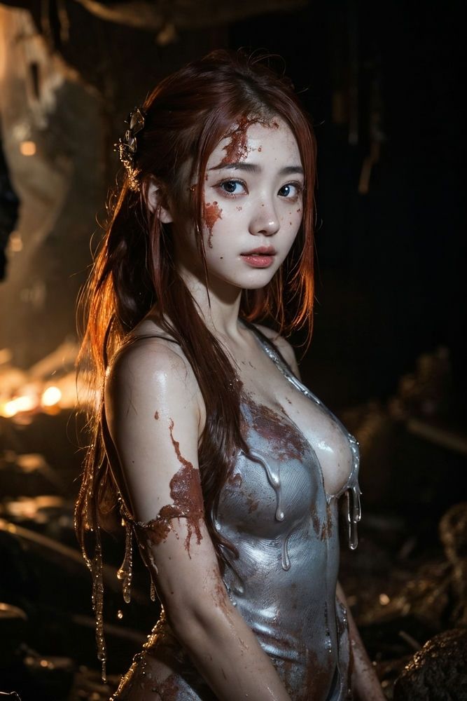 サンプル画像4:AI写真集-ファンタジー世界の美少女たち(玩具堂) [d_379138]