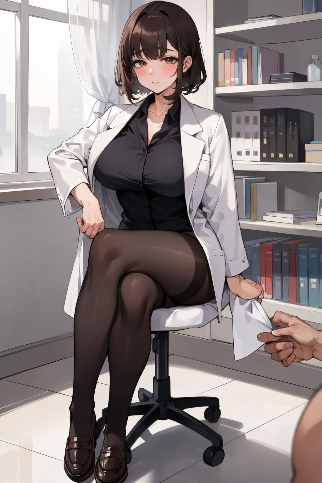 サンプル画像1:過剰に奉仕してくれる保健室の先生(栄愛堂) [d_379210]