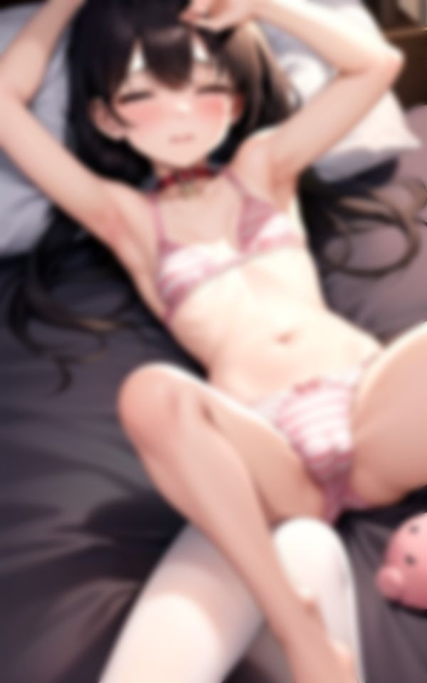 サンプル画像3:眠ってる生意気な貧乳ロリカワ美女図鑑(えいあいレボ) [d_379230]