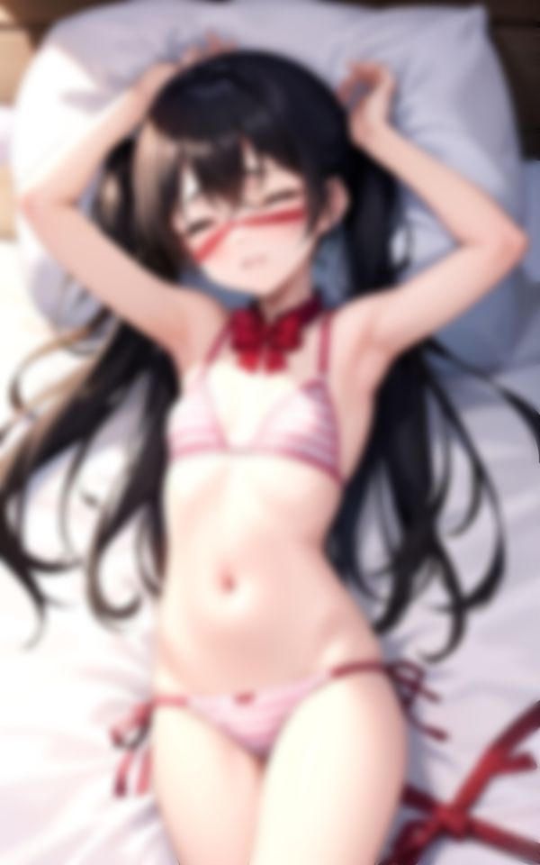 サンプル画像5:眠ってる生意気な貧乳ロリカワ美女図鑑(えいあいレボ) [d_379230]