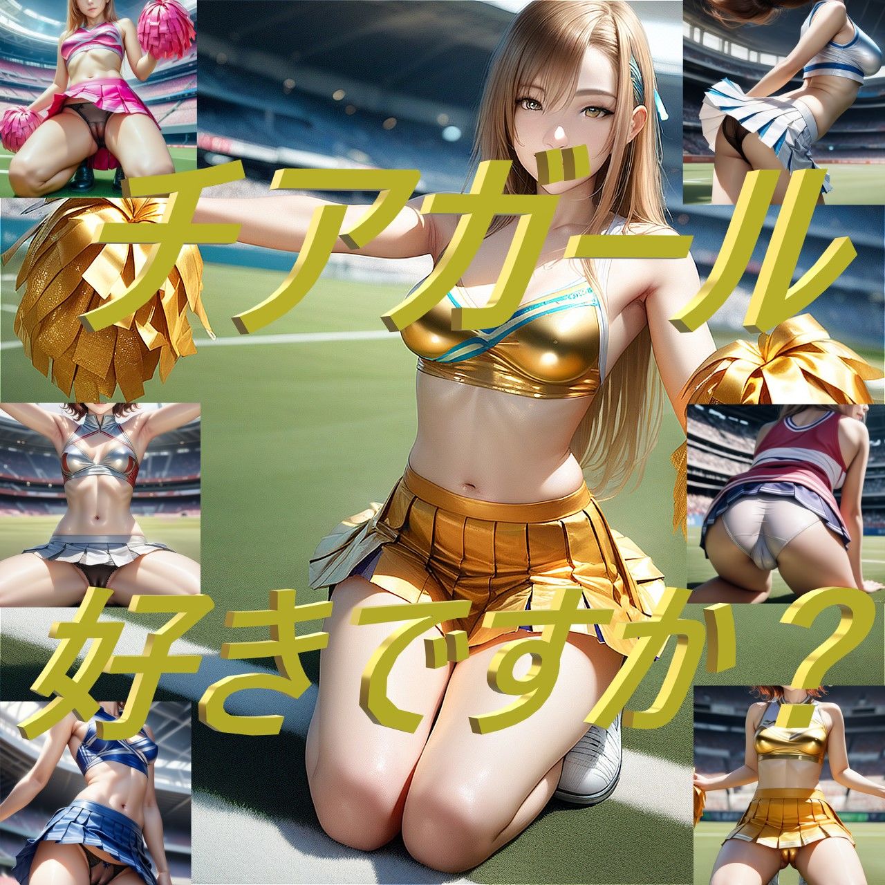 サンプル画像1:やっぱりチアが好き 特化型(コスプレ特化型) [d_379322]