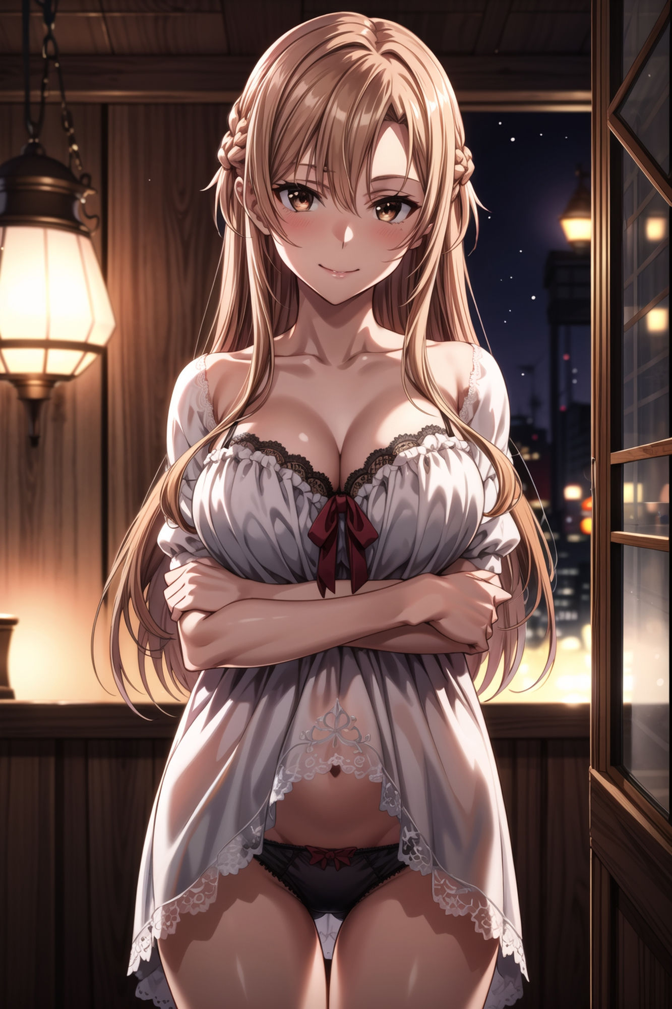 サンプル画像1:【SA○】VR空間で出会った美少女たち(ブービータン) [d_379341]