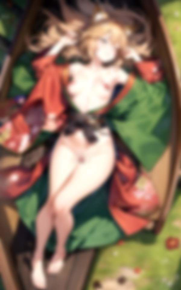 サンプル画像2:熟女妖狐 お色気誘惑 甘い囁き精気を貪る 骨抜き交尾(ぱんぱん-LABO) [d_379360]