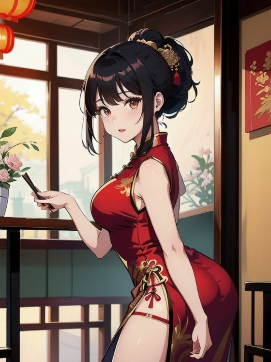 サンプル画像1:美人チャイナ娘のエッチなフルコースを頼んでみる(キンスイ) [d_379371]