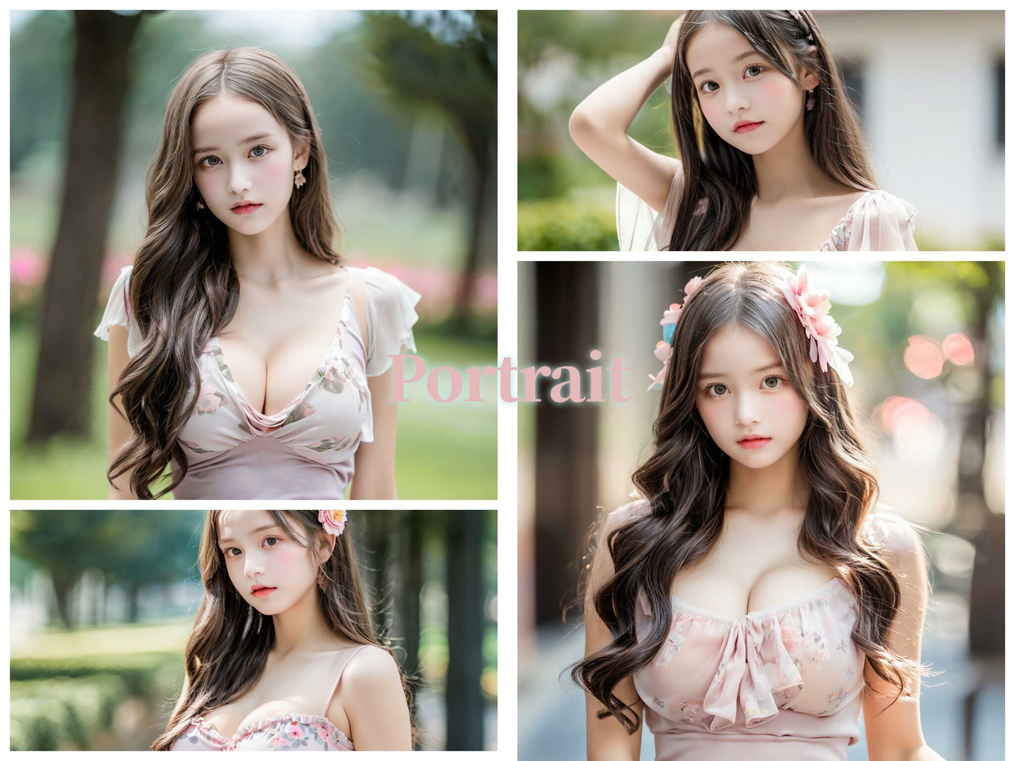 サンプル画像3:厳選高画質リアルAI美少女写真集1(AI artists JP) [d_379421]