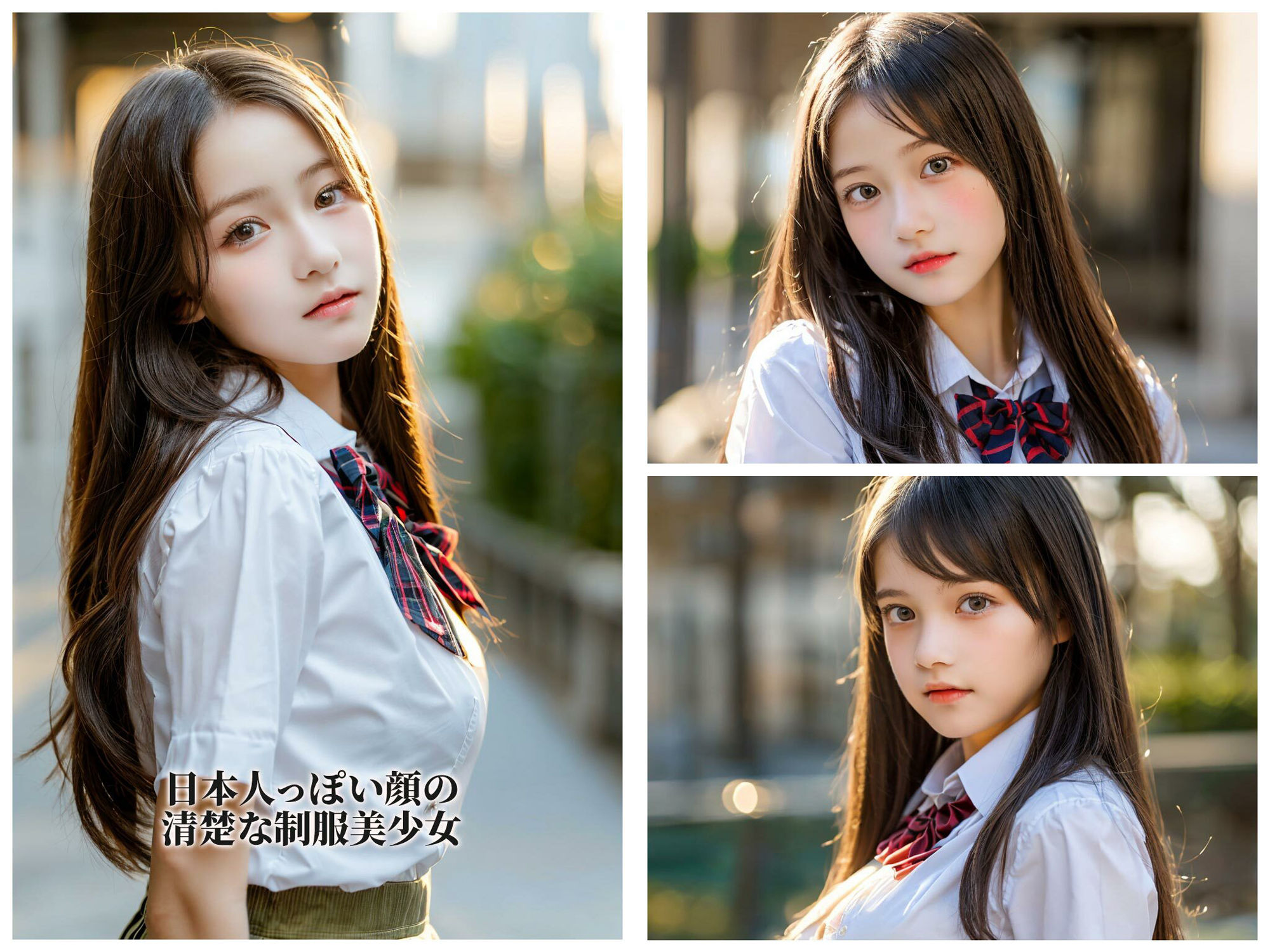 サンプル画像6:厳選高画質リアルAI美少女写真集1(AI artists JP) [d_379421]