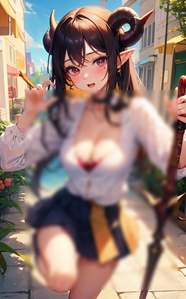 サンプル画像1:異世界からの淫乱女神(ミルクキング3) [d_379439]