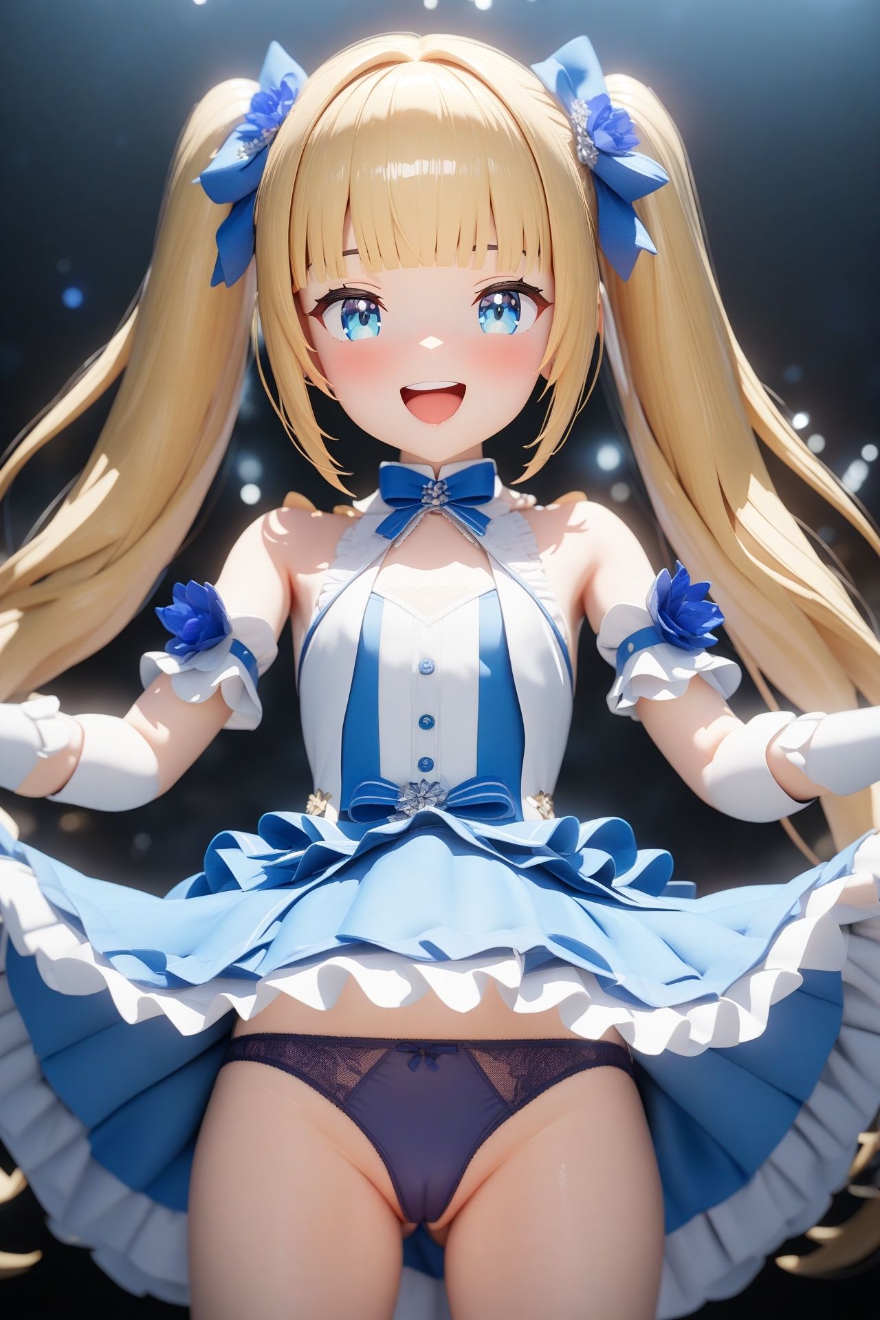 サンプル画像1:観客参加型アイドルライブ2日目(ハートパイン) [d_379562]