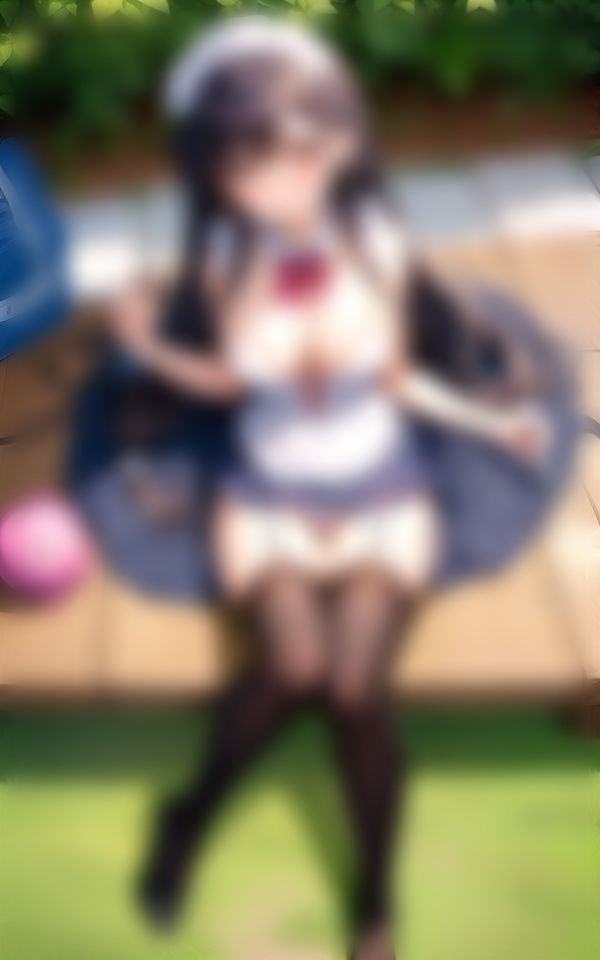 サンプル画像2:【萌えメイド】アニ女の水着ショット〜ごちゅじんたまぁぁ〜(マスターベーション研究所) [d_379655]