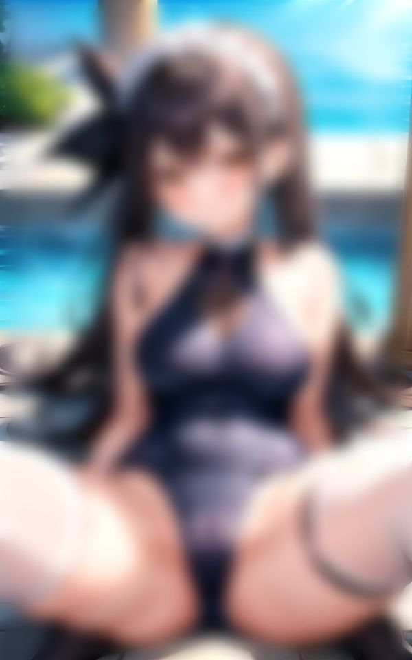 サンプル画像3:【萌えメイド】アニ女の水着ショット〜ごちゅじんたまぁぁ〜(マスターベーション研究所) [d_379655]