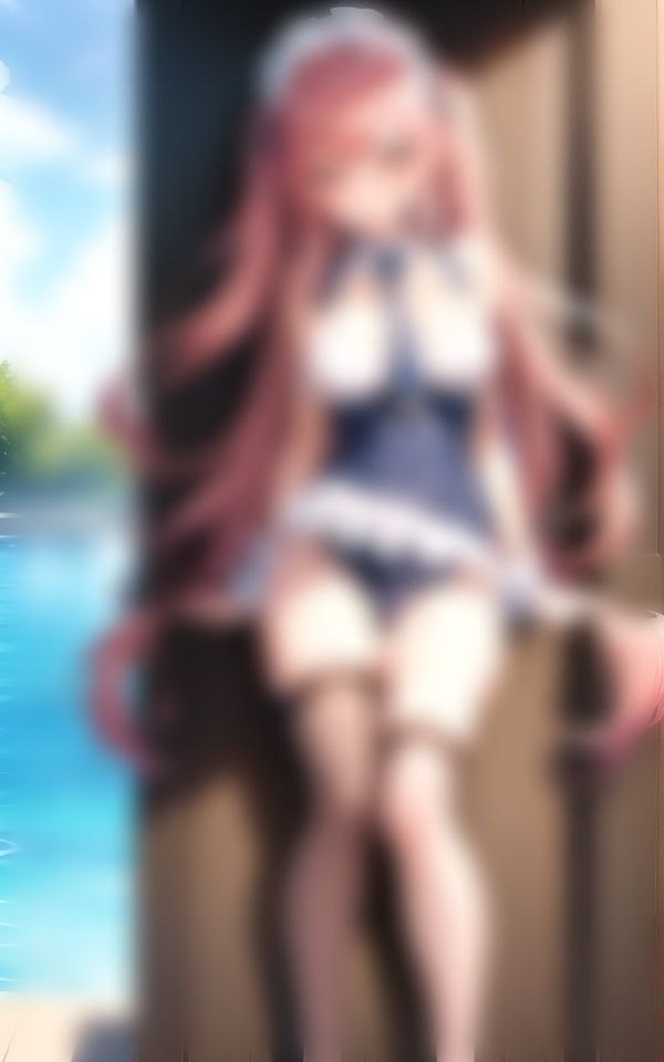 サンプル画像4:【萌えメイド】アニ女の水着ショット〜ごちゅじんたまぁぁ〜(マスターベーション研究所) [d_379655]