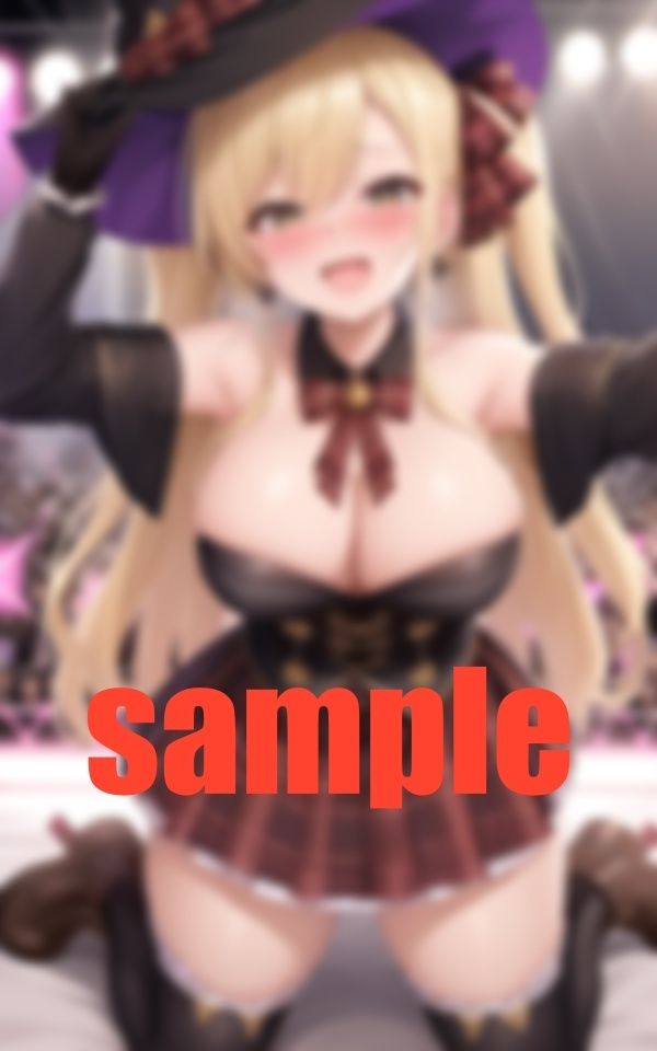 サンプル画像6:最前列の おじさん達から お触りどうぞ(はちゅがつ) [d_379672]