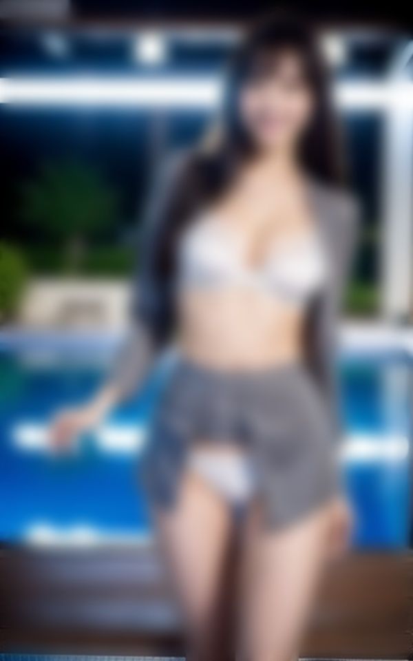 サンプル画像5:【OL秘書:必見】エッチでビッチなOLの白いブラ＆パンティー(美熟女フェチ部) [d_379686]