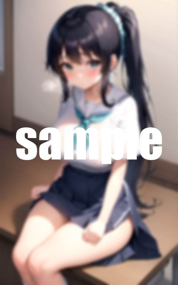 サンプル画像1:豊満同級生がま ◯こを見せてきます(AI imagination) [d_379855]