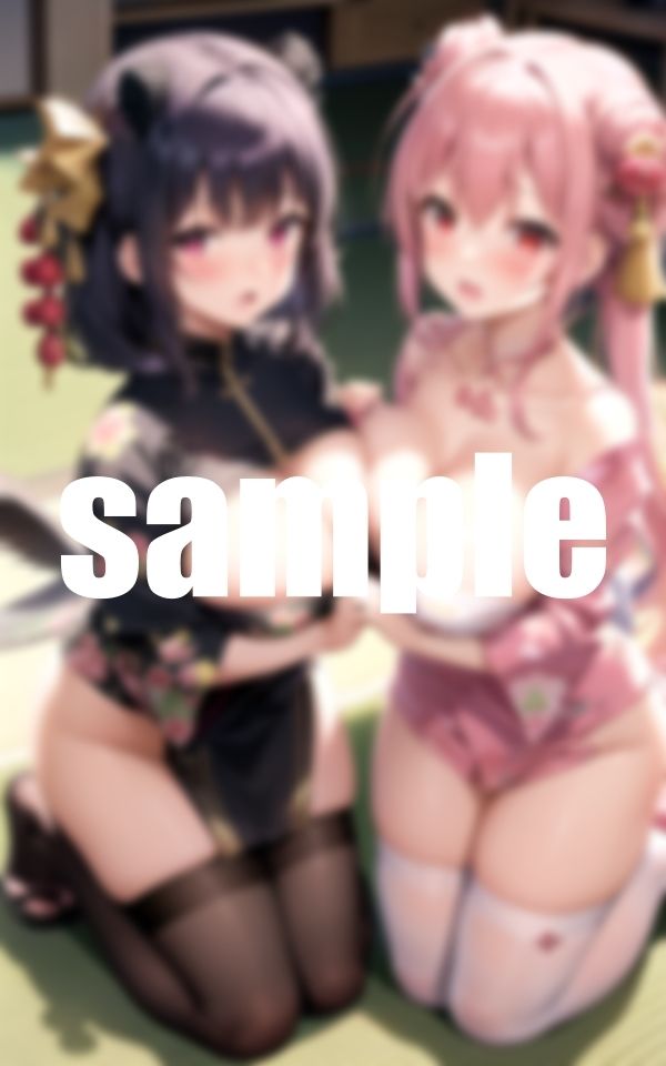 サンプル画像3:花魁の接待(エロジェニカ) [d_379915]