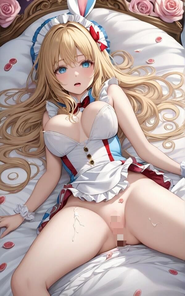 サンプル画像1:アリスの初体験 恥ずかしいからそんなに見ないで！(青春の淡い光) [d_379936]