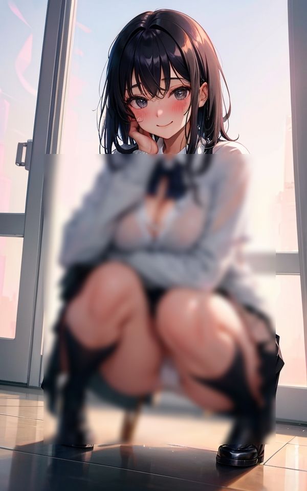 サンプル画像2:そんなエッチな目で見ちゃダメ(妄想マニア) [d_379953]