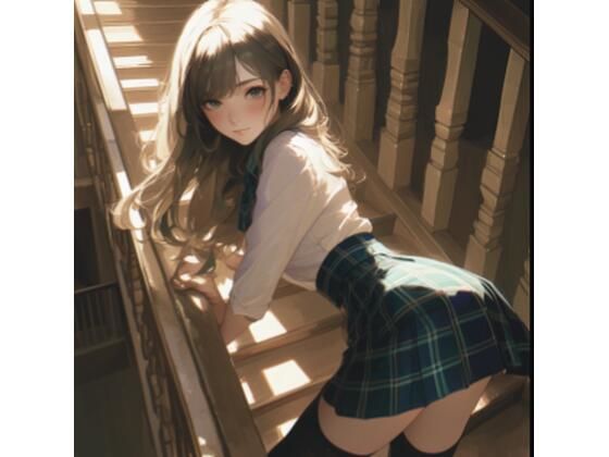 学校の階段