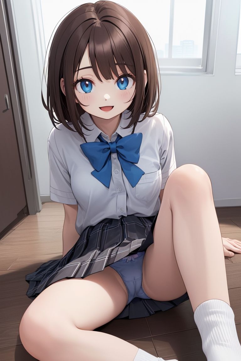 サンプル画像2:座りパンチラ(AI Fairy) [d_379976]