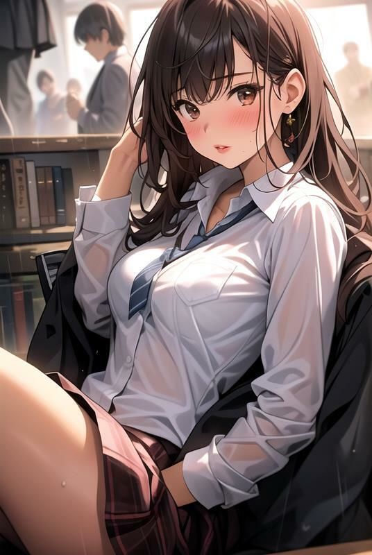 サンプル画像2:【明日も雨が降りますように・・】 きっかけは雨だった 透けたシャツ・・うるんだ瞳 僕らに言葉はもう必要なかった ＃6(イラストえちえち) [d_380008]