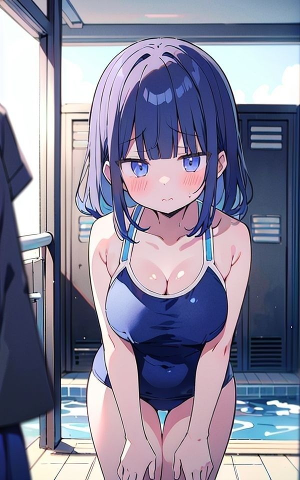 サンプル画像1:スク水部員とあせだくえっち〜ズラして即ハメせっくすせっくす！！〜(にゃおう。) [d_380012]