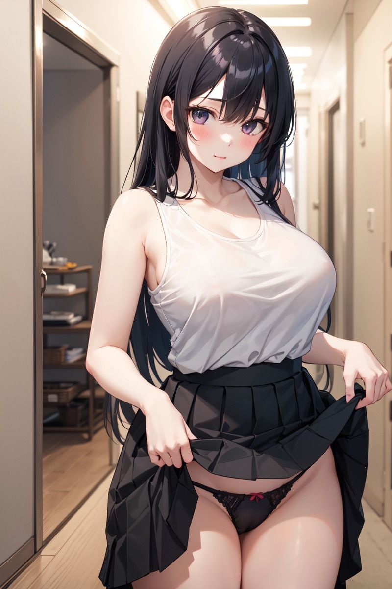 サンプル画像1:隣の巨乳人妻がエッチすぎて我慢できない！(桜木ユウ) [d_380049]