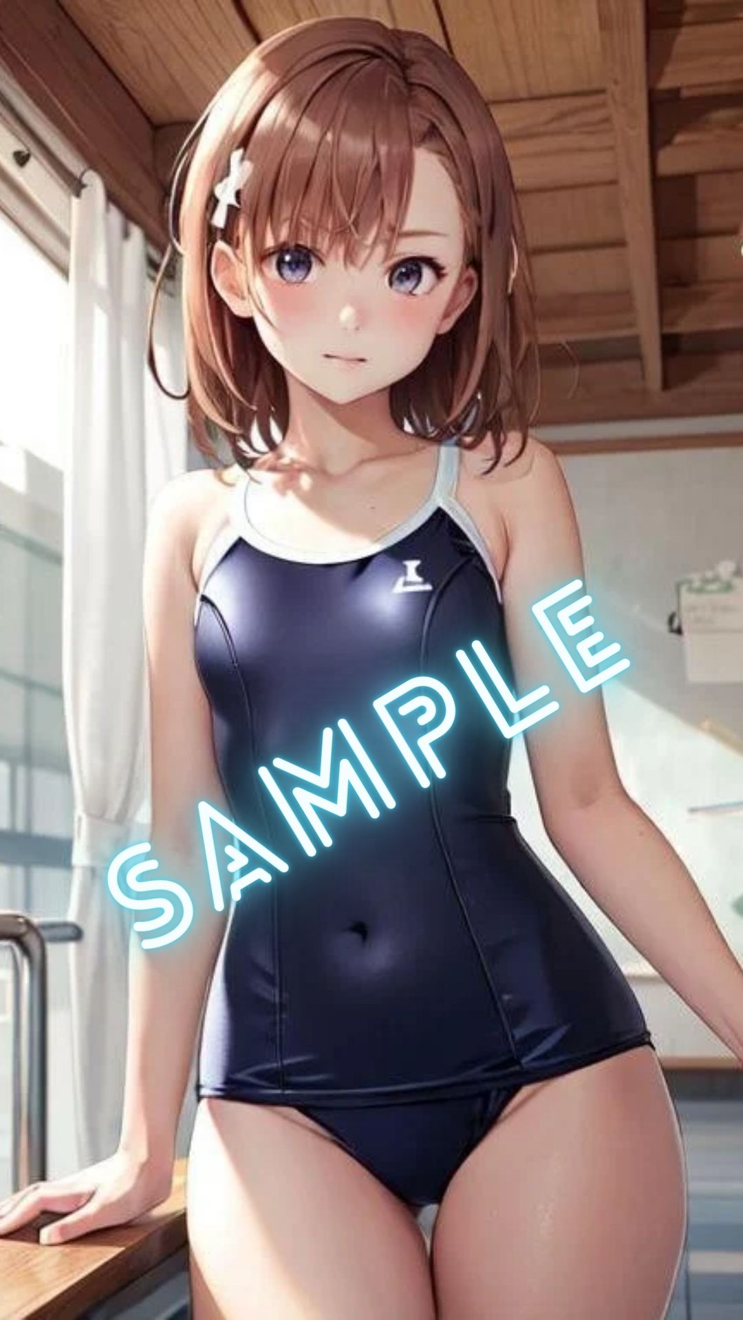 サンプル画像3:とある科学の超◯磁砲 御坂◯琴 画像集(パンティー旅情) [d_380052]