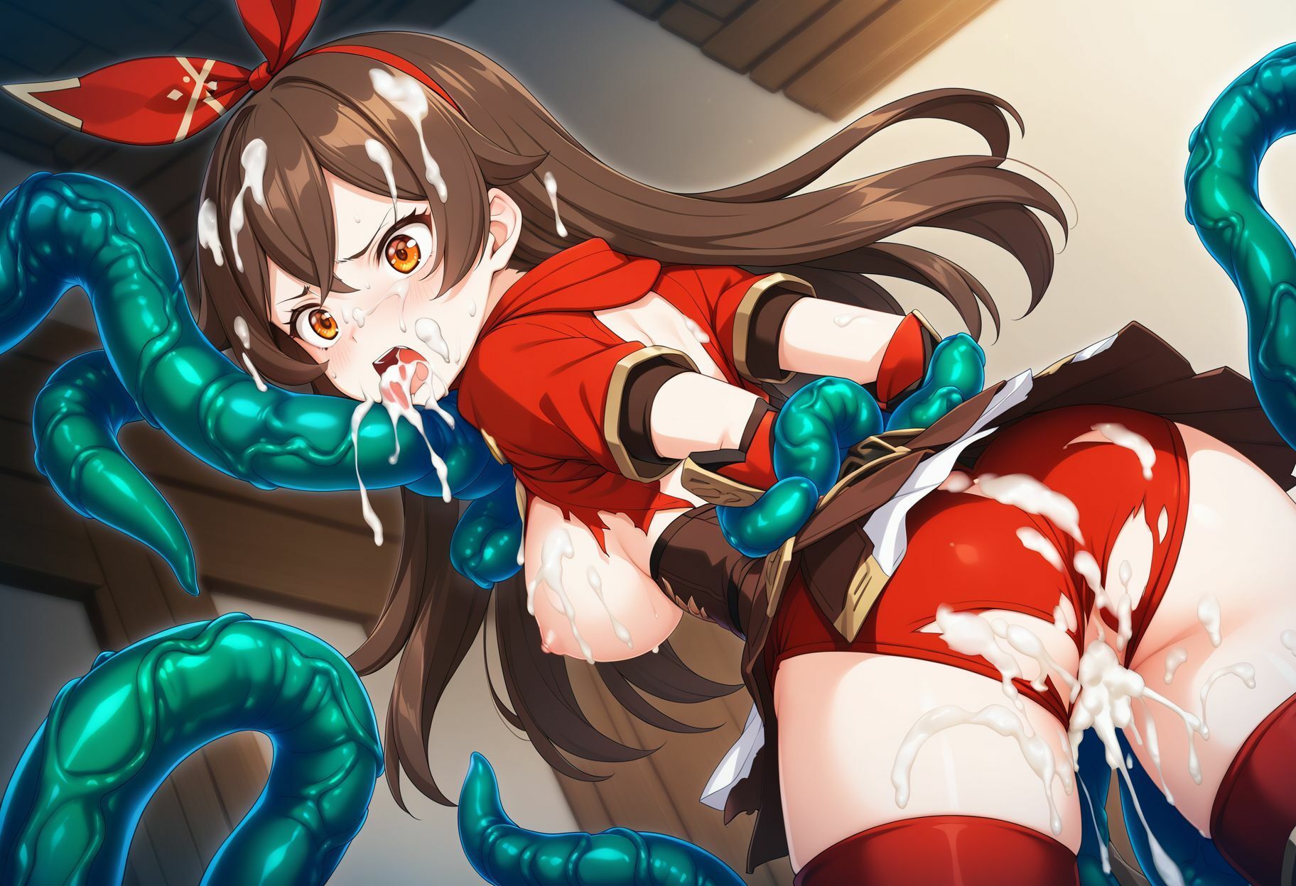 サンプル画像5:触獄〜アンバーの場合〜(すったもんた) [d_380101]