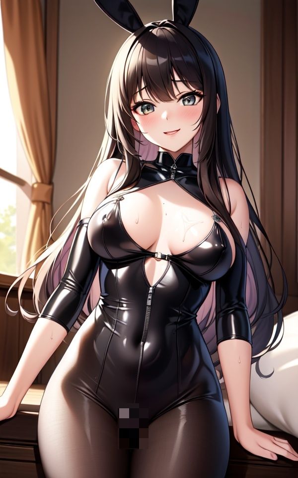 サンプル画像1:淫乱黒バニー(変態道場) [d_380126]