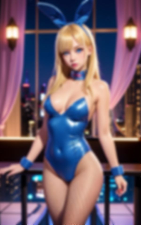 サンプル画像4:新しく雇った外国人の金髪カジノバニーちゃんはとっても淫乱で…。(おやすみバニー) [d_380175]