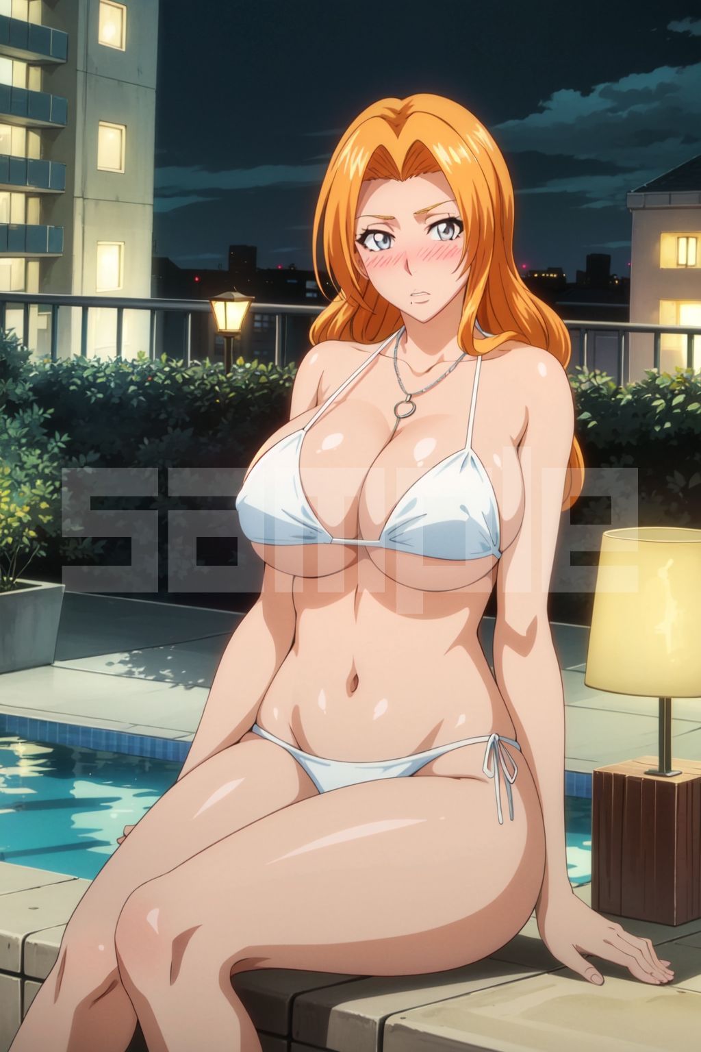 サンプル画像3:乱菊の夜伽 水着接待編(排便量管理人) [d_380183]