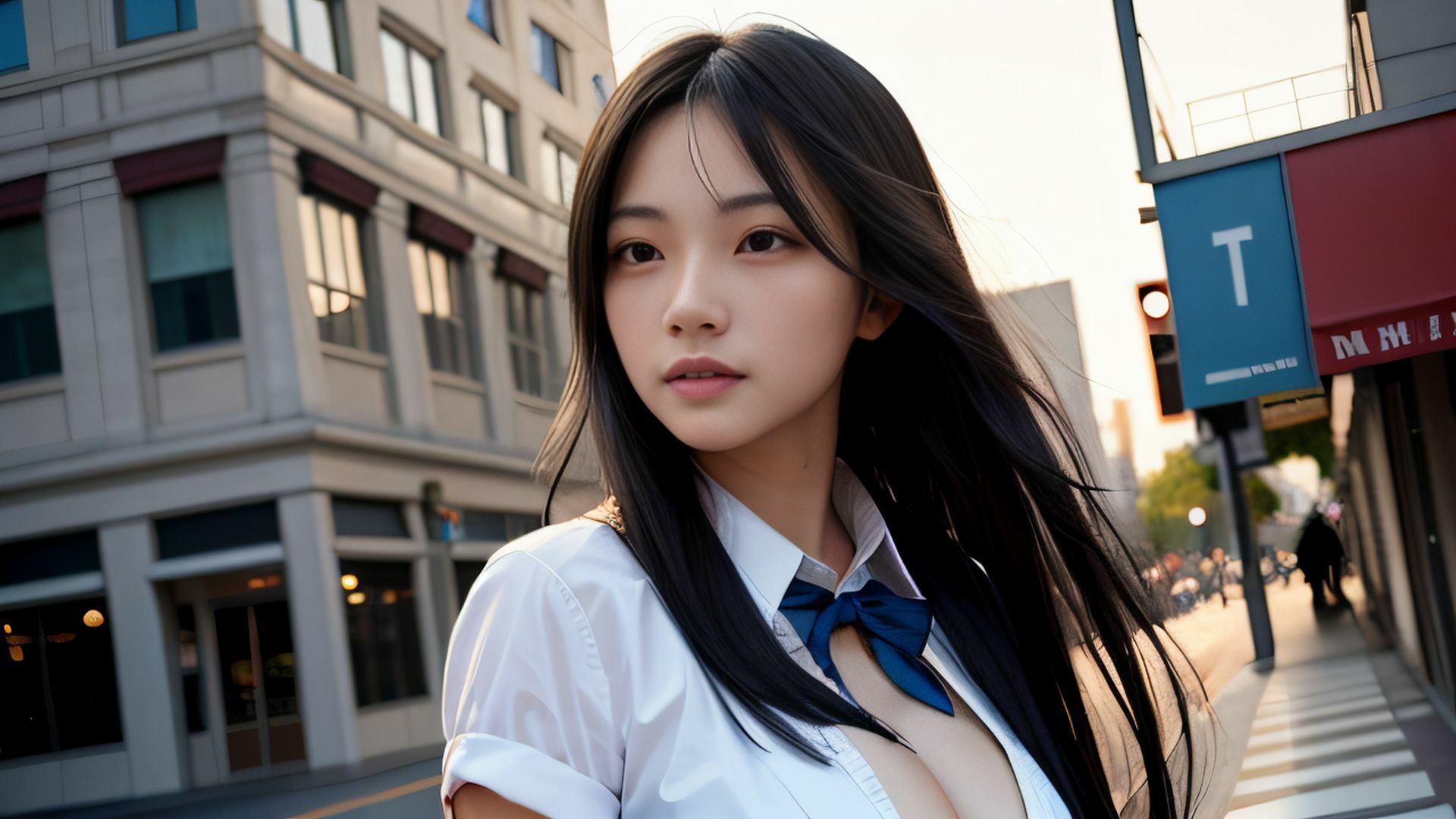 サンプル画像1:AI写真集 夢見る頃を過ぎても(Gugh Gouf Burgers) [d_380304]