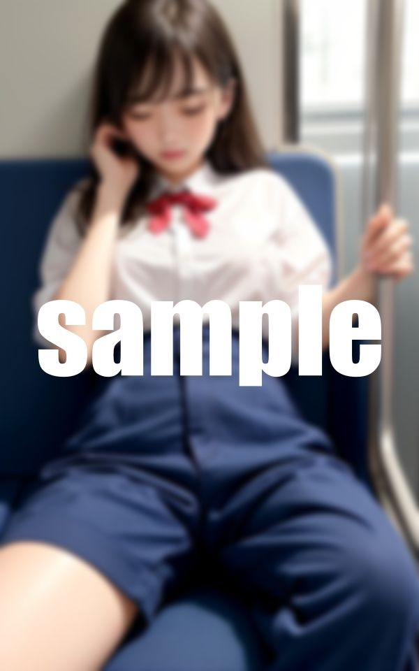 サンプル画像1:居眠り女子校生はノーパンでした(色香演算) [d_380336]