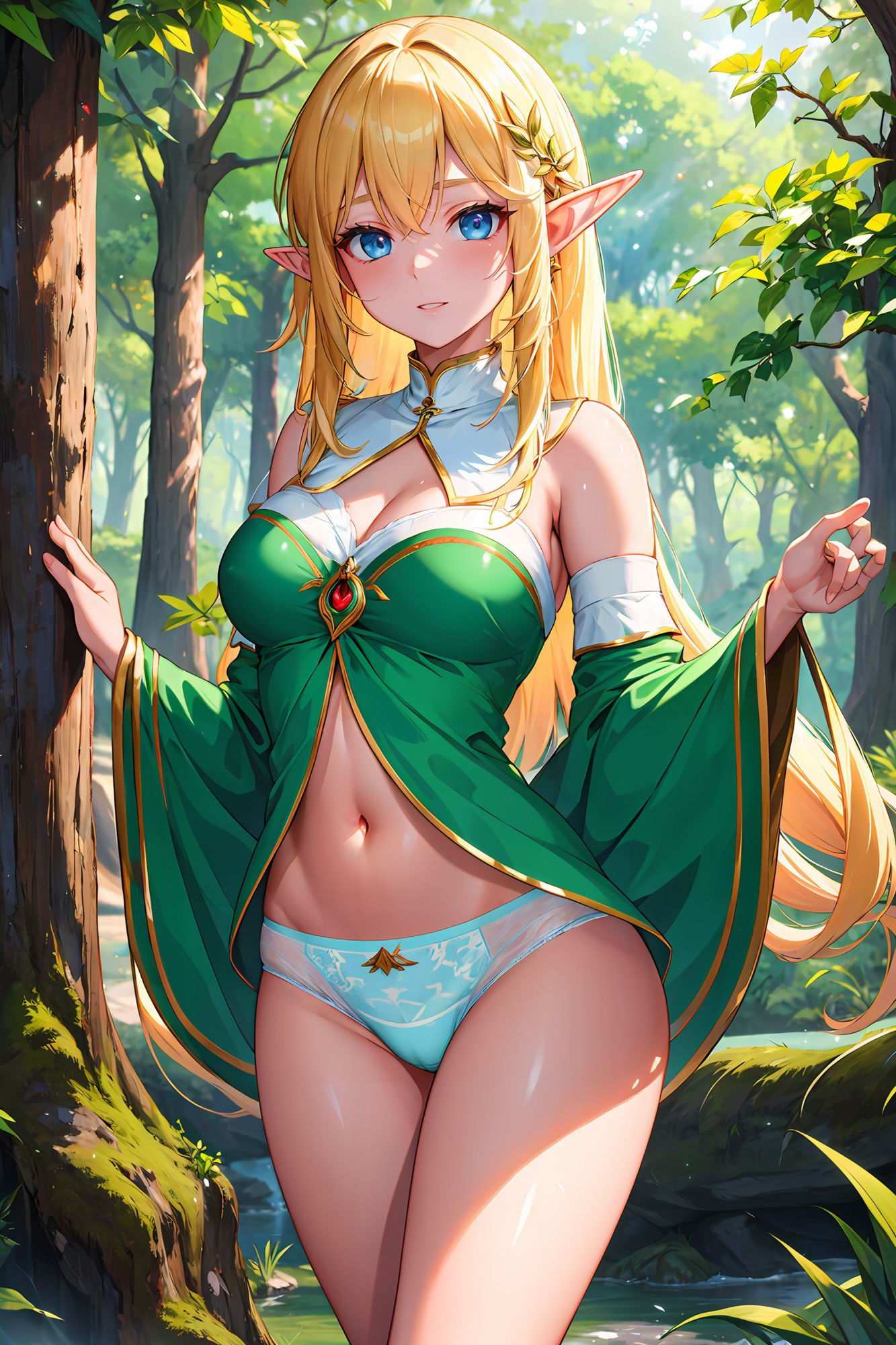 サンプル画像1:エルフコレクション(美少女愛好会) [d_380429]