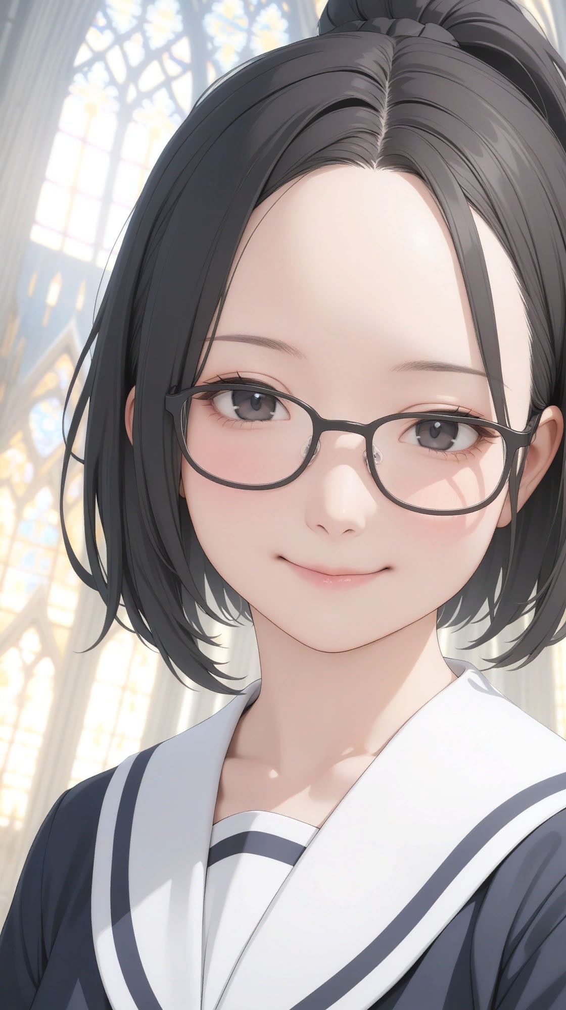 サンプル画像1:放尿記 水辺のセーラー(WHITE STUDIO) [d_380441]