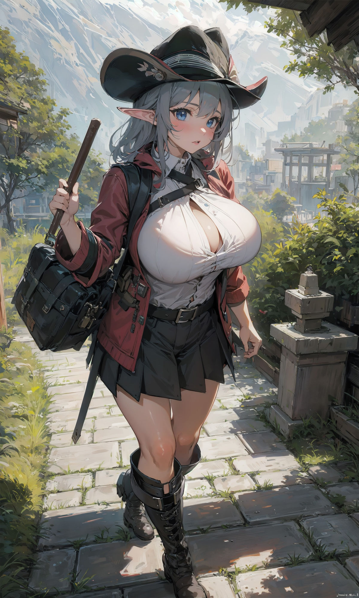 サンプル画像6:淫乱トラップ！感覚遮断落とし穴 〜冒険者を孕ませる触手のエロ知恵〜(ラビットフット) [d_380516]