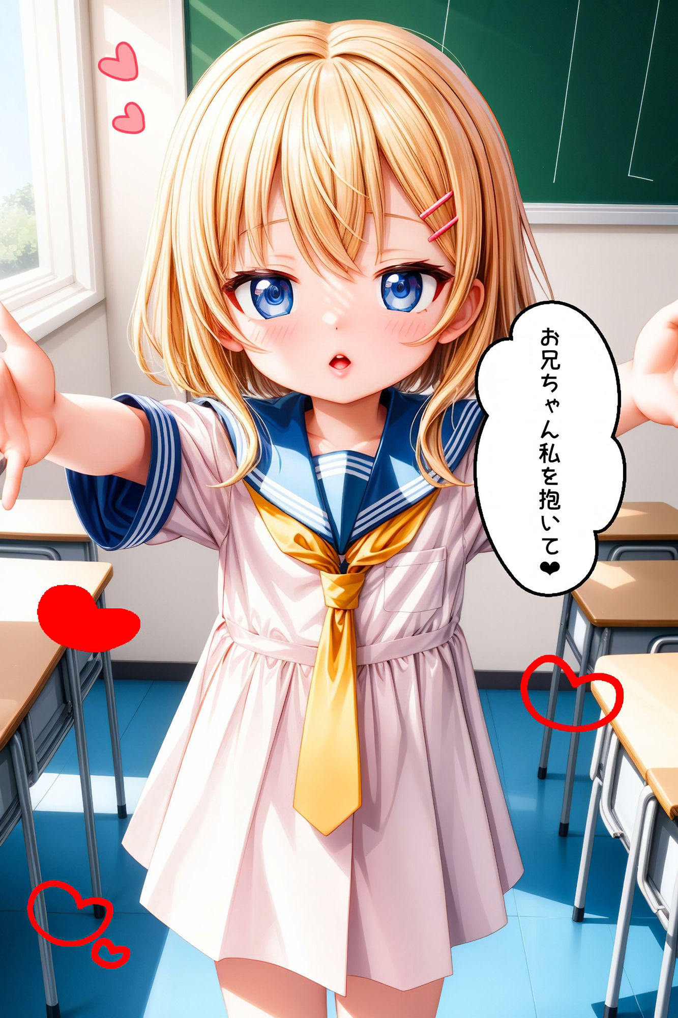 サンプル画像6:ちっぱいロリの○さな胸のトキメキ【セリフ付き】(変態紳士) [d_380526]