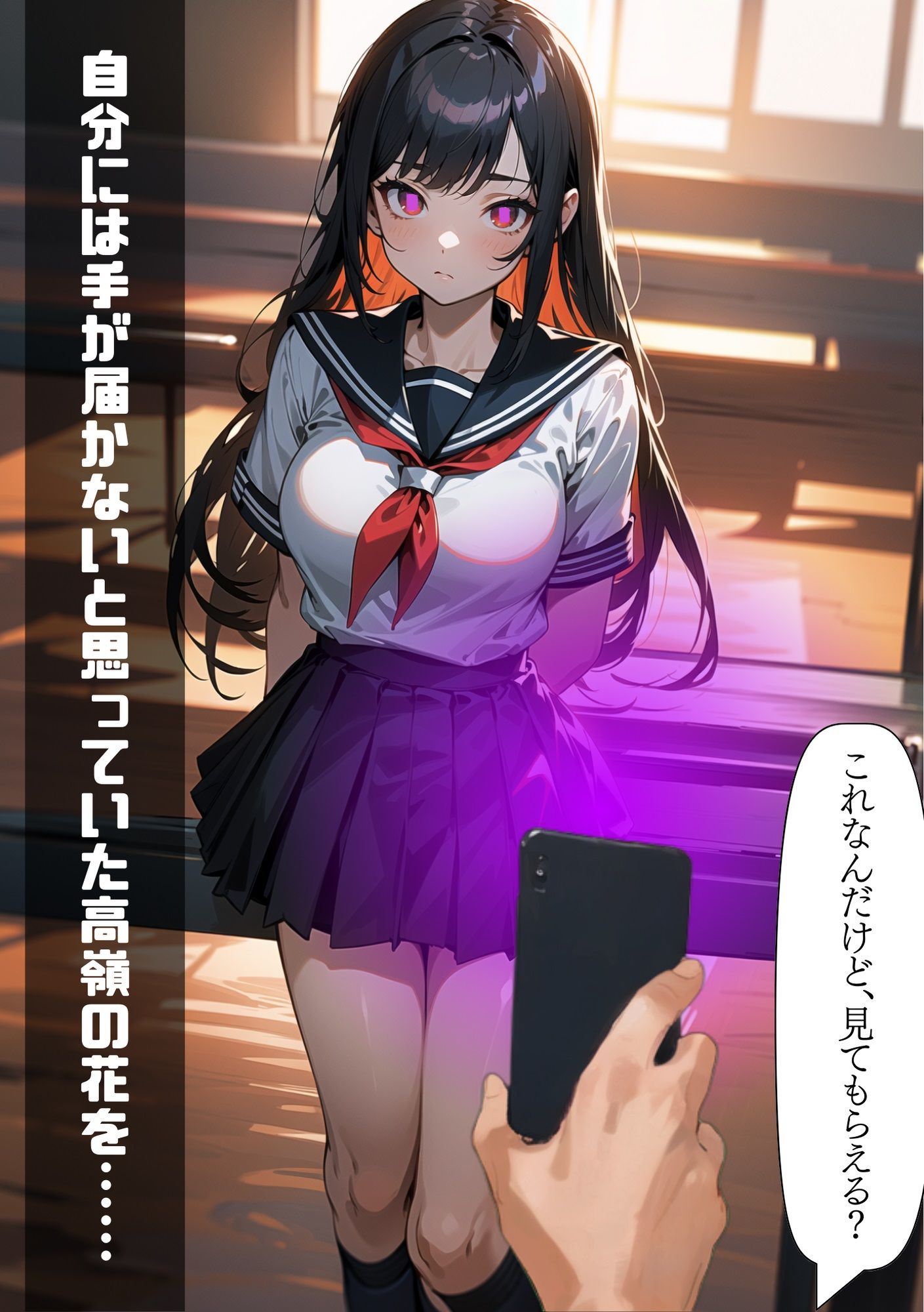 サンプル画像1:よくあるJK催●もの(さじ おーばーすろー) [d_380572]