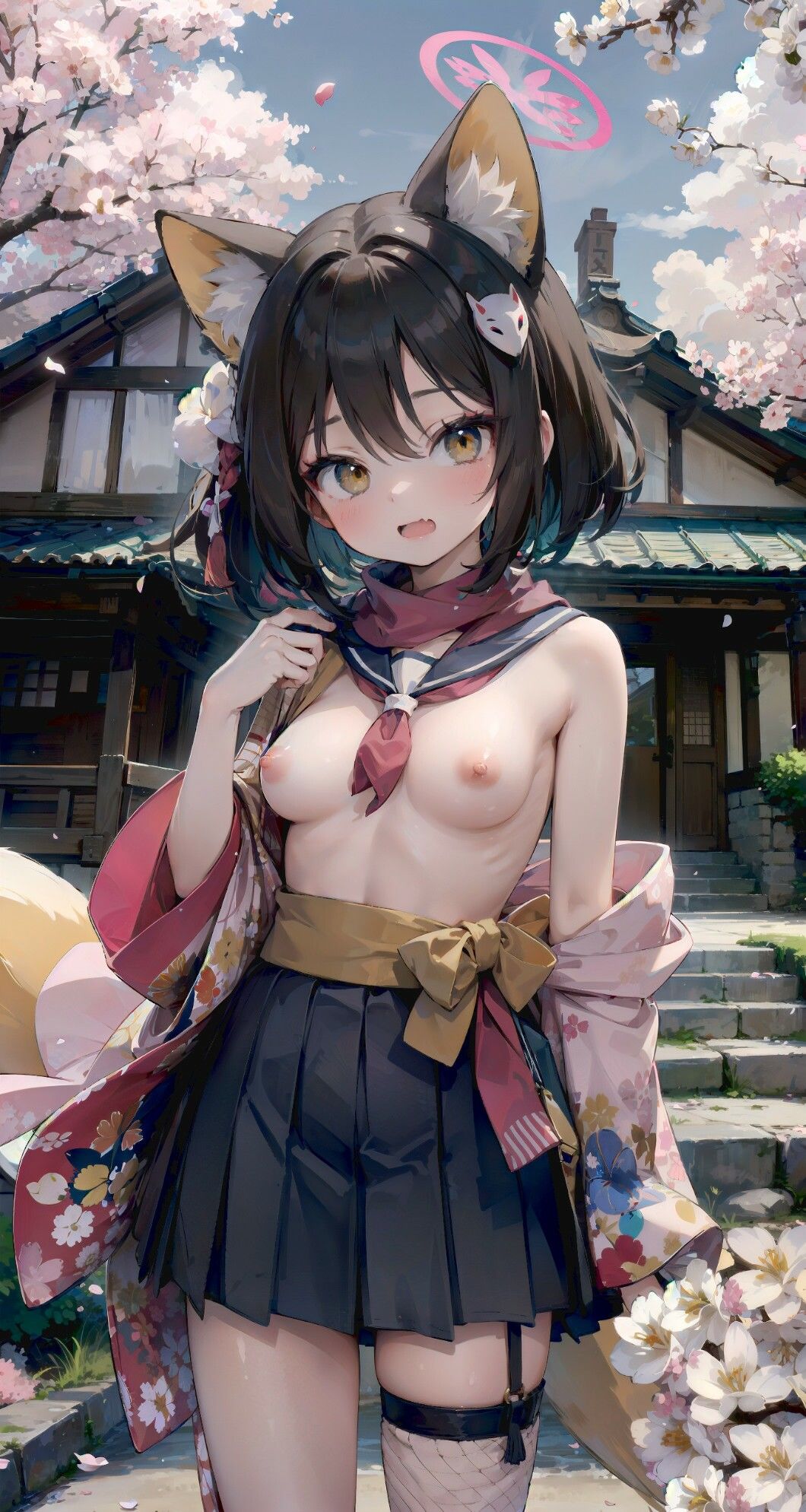 サンプル画像1:主殿、護衛いたします！！(ひつま節) [d_380580]