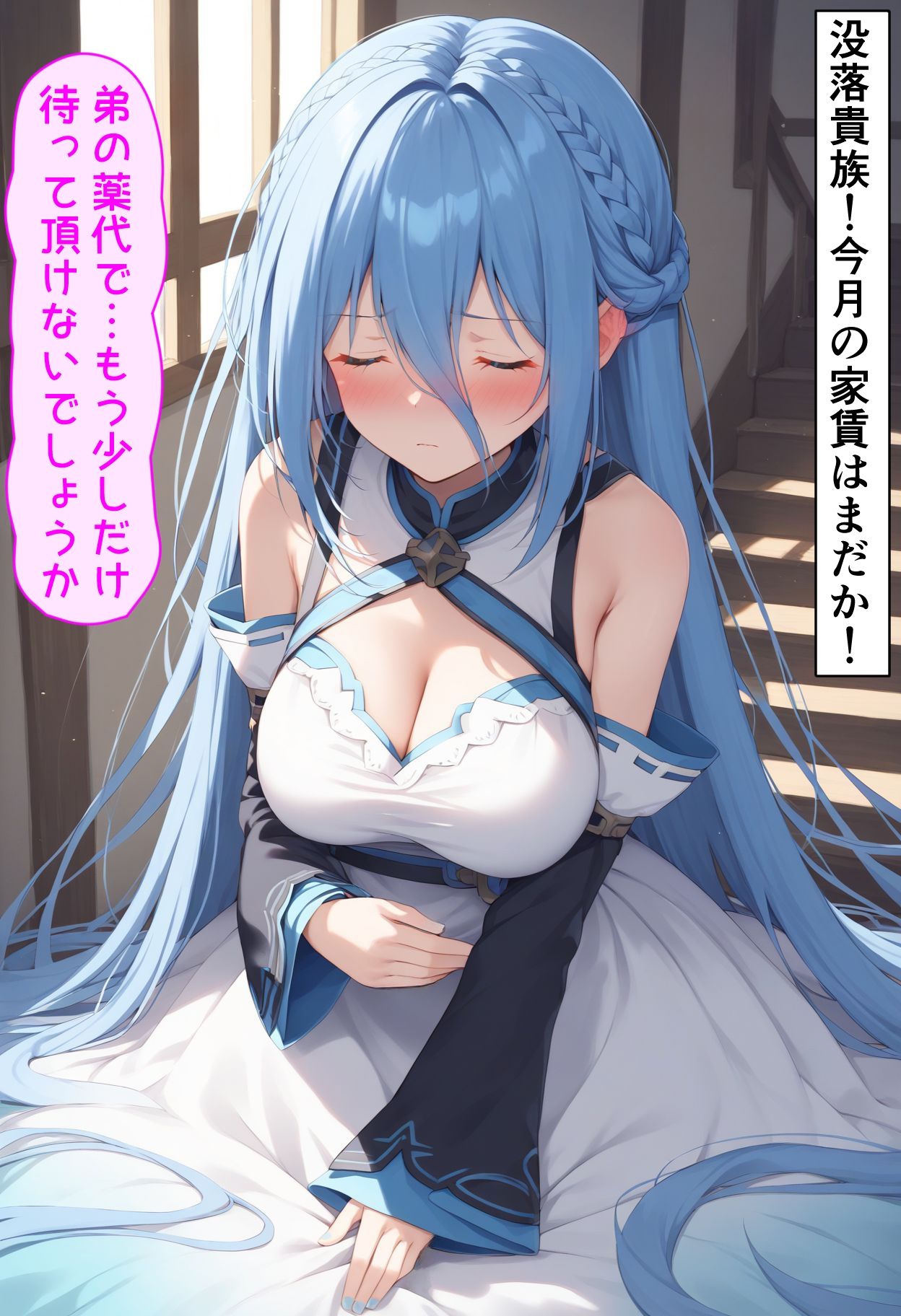 サンプル画像1:お回しH 没落貴族フェリシアの無知っくす→快楽堕ち(enano) [d_380583]