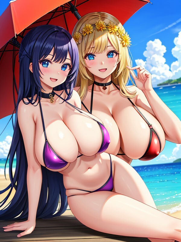 サンプル画像1:水着美女(teru) [d_380605]