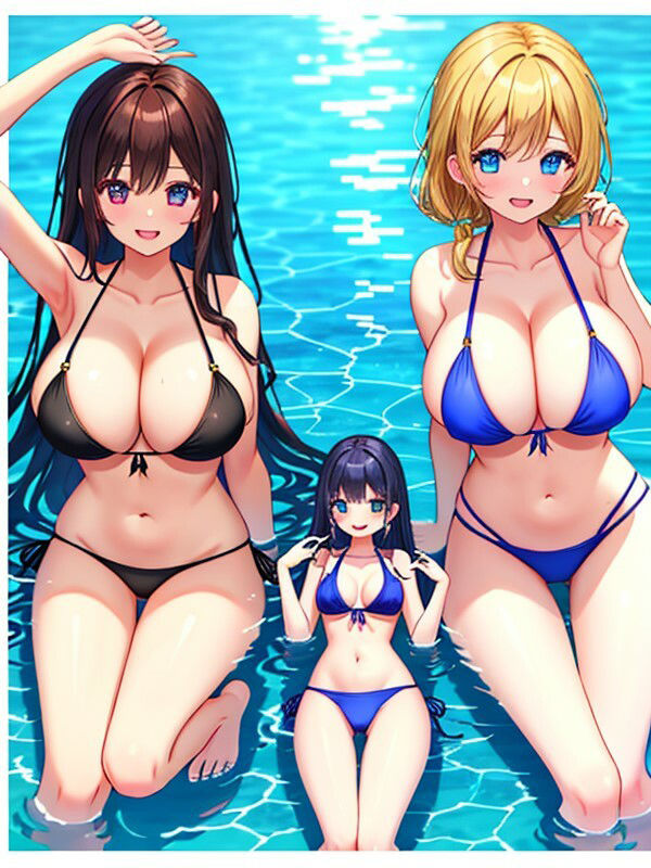 サンプル画像2:水着美女(teru) [d_380607]