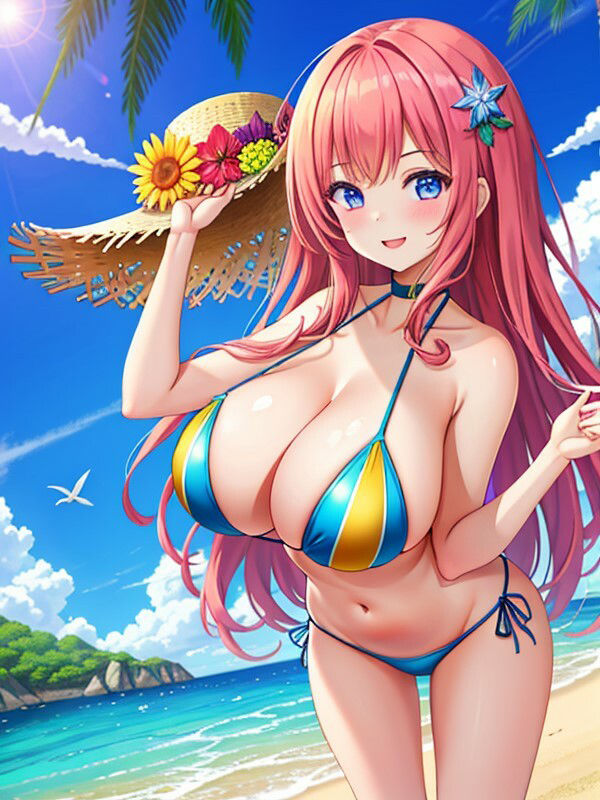 サンプル画像3:水着美女(teru) [d_380607]