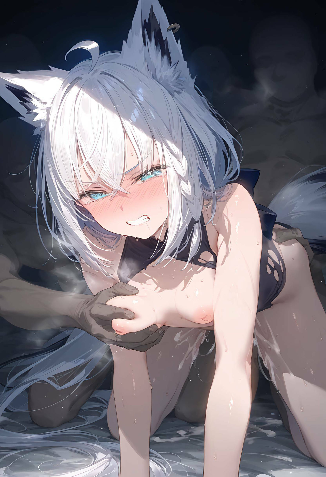 寝取られ調教日誌 白上フ〇キの画像8