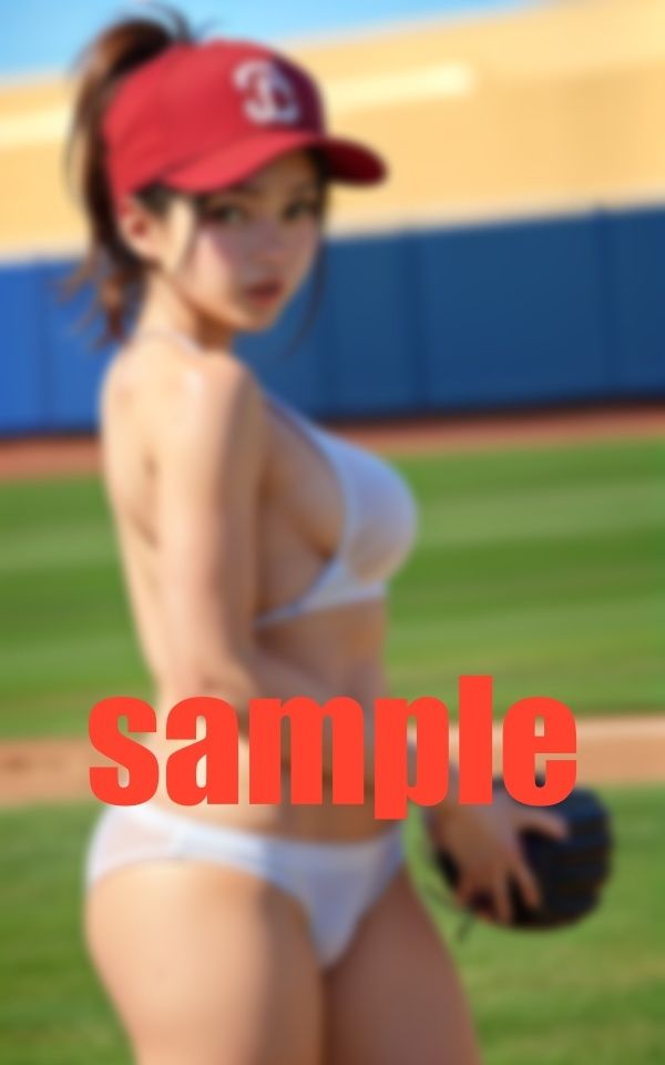 サンプル画像5:有名野球選手に控える青姦用女子たち(らぶらぼ32) [d_380700]