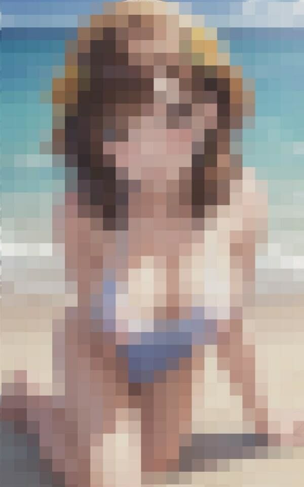 サンプル画像2:年上巨乳美女と真夏の海水浴(STAR美女図鑑) [d_380856]