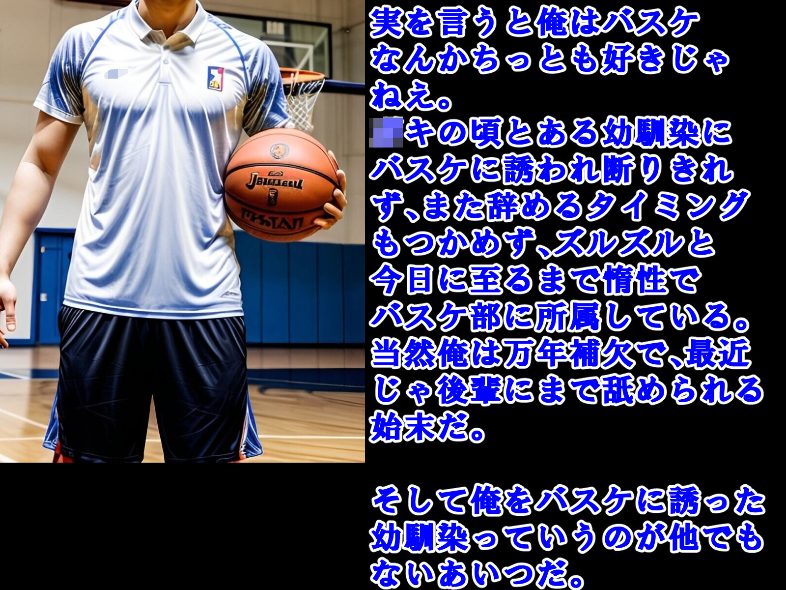 サンプル画像2:幼馴染でバスケ部エースのボーイッシュ巨乳イケメン女子を孕ませた話(超☆超妊婦メーカー) [d_380950]