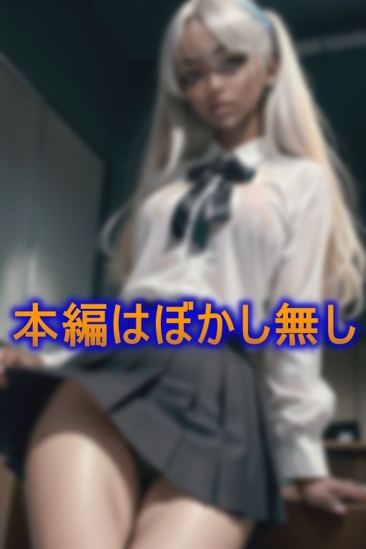 サンプル画像3:黒人×日本人ハーフJKの極上エロボディに孕ませ種付(10ショット) [d_381071]